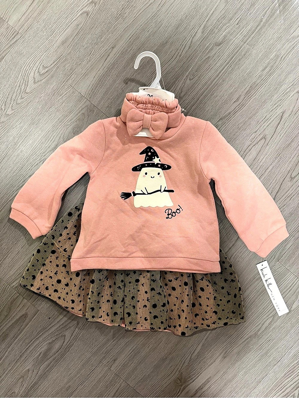 Nicole Miller Toddler Halloween Ghost Witch Tutu Skirt Set Ghost Witch Tutu 24 M